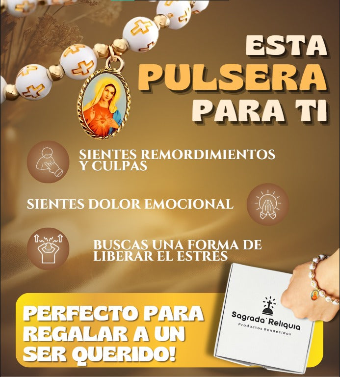 Pulsera de la Virgen Maria