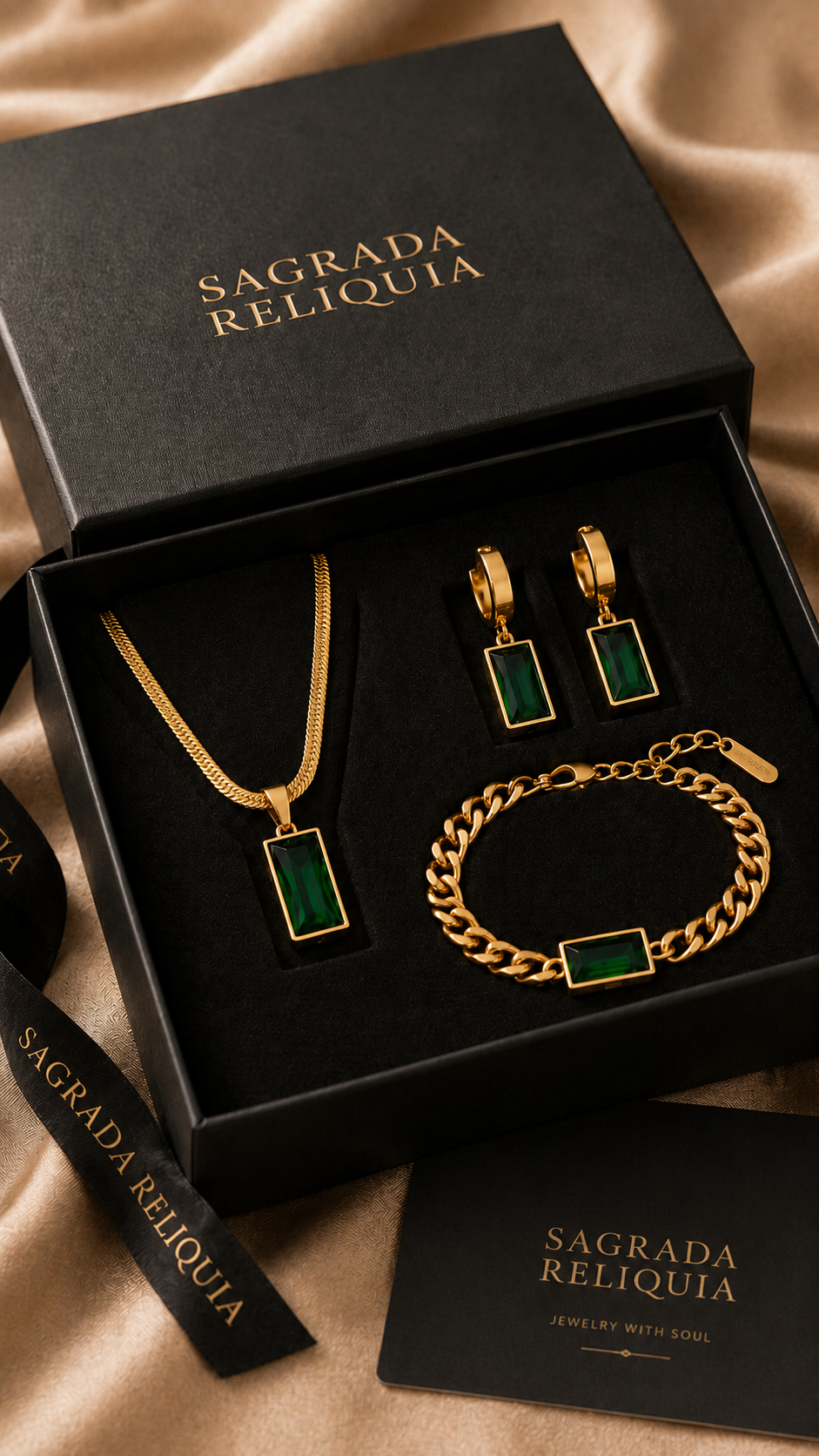 Set de Jade Imperial 3 Piezas
