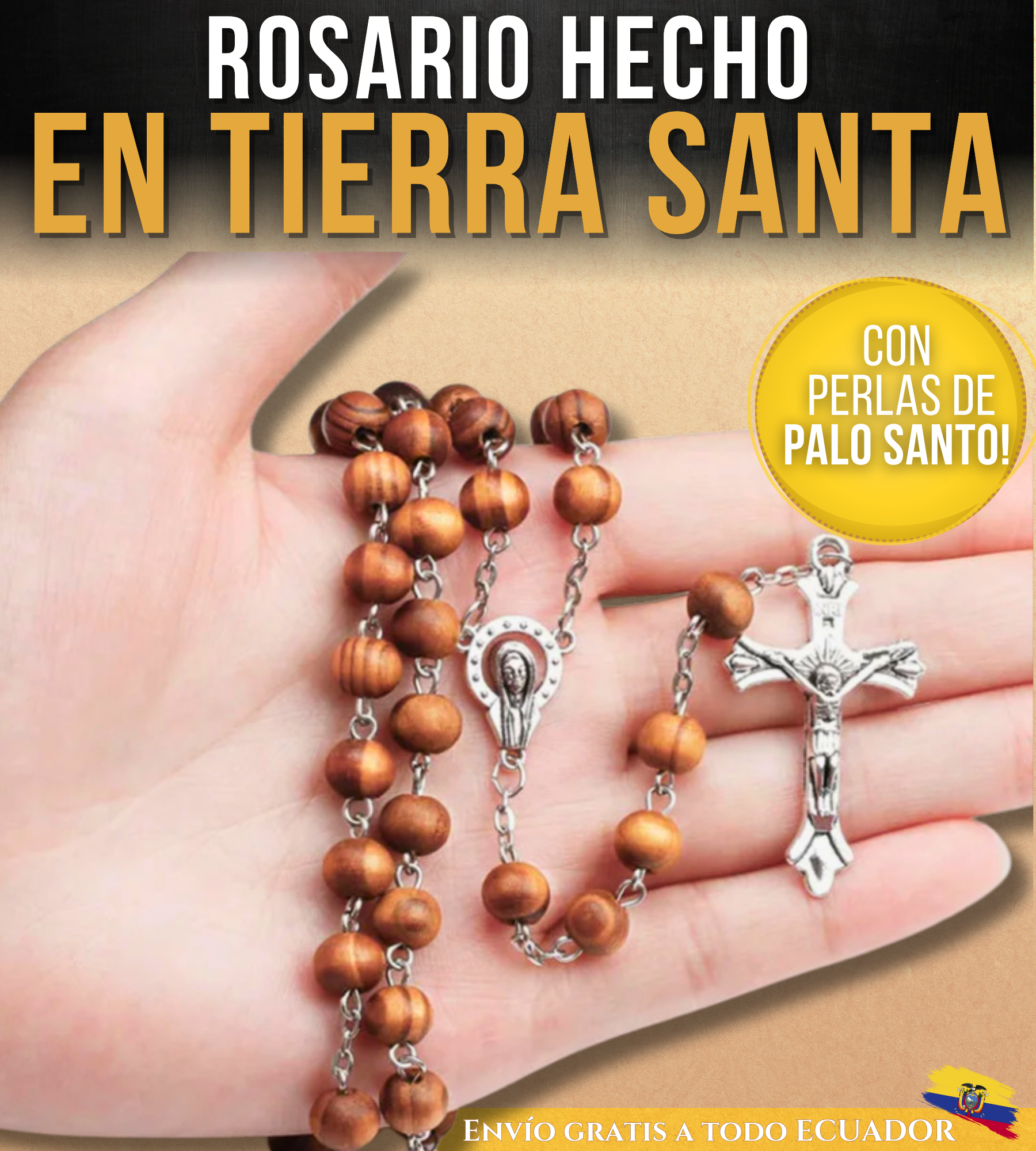 Rosario de Palo Santo