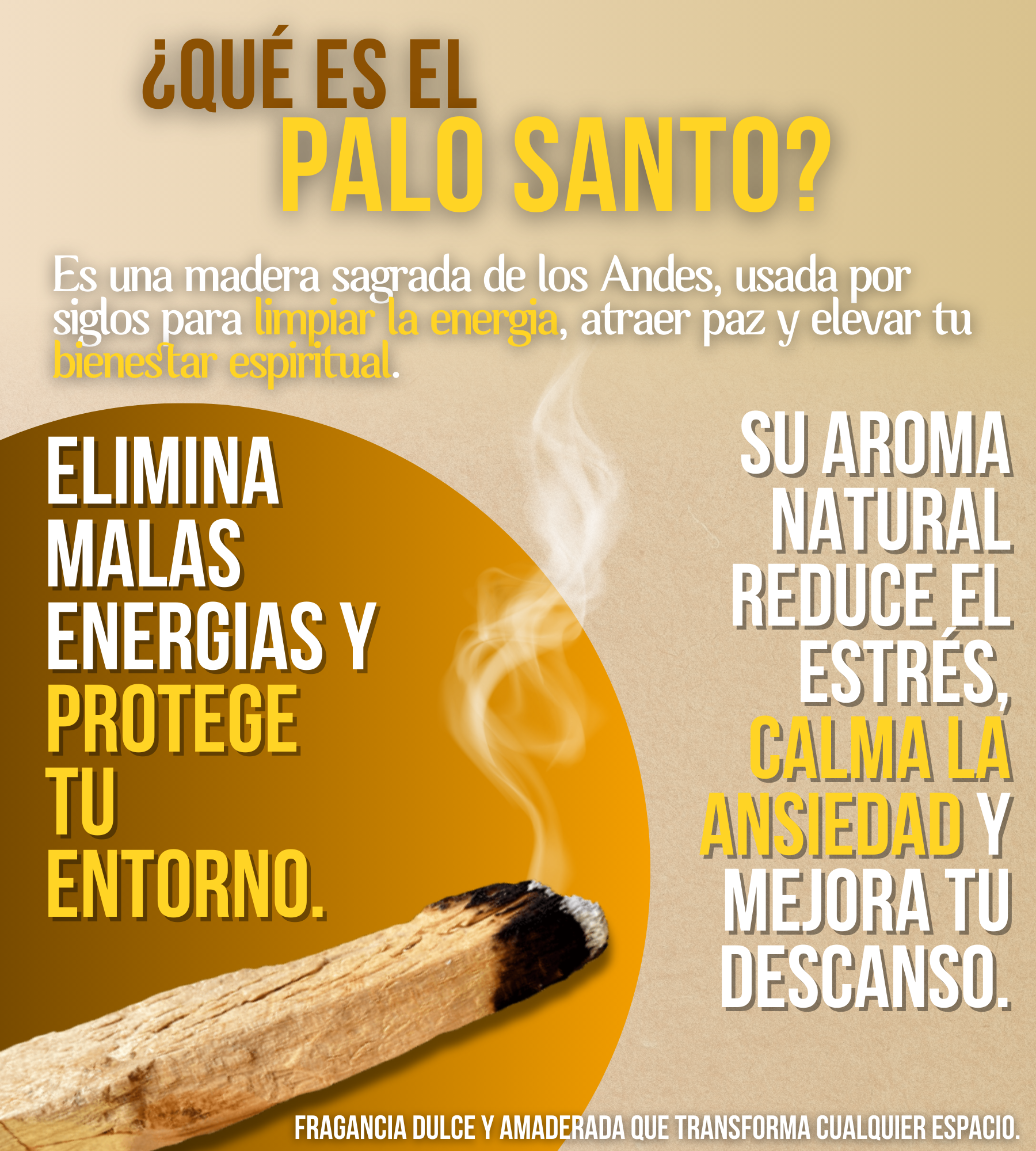 Rosario de Palo Santo