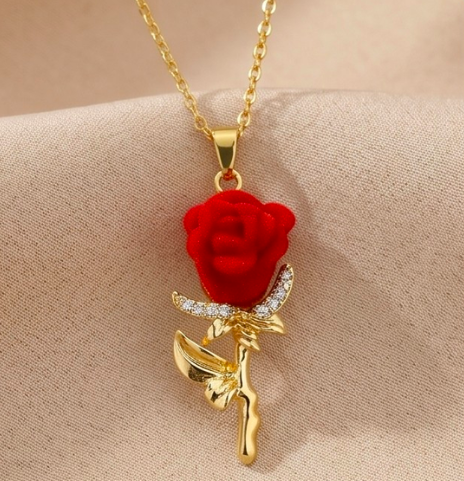 COLLAR DE ROSA