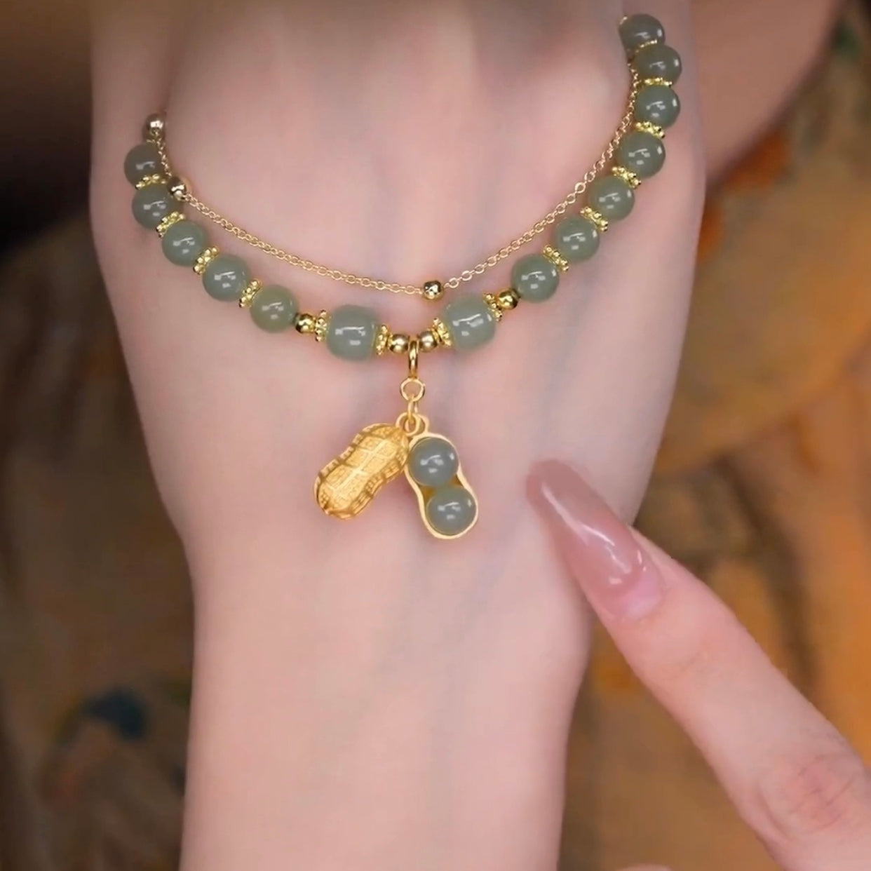 Brazalete de Jade - Feng Shui