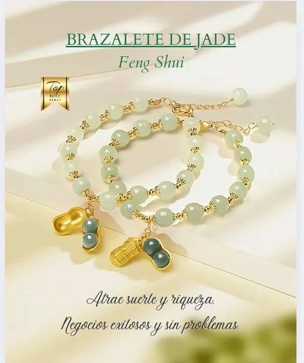 Brazalete de Jade - Feng Shui