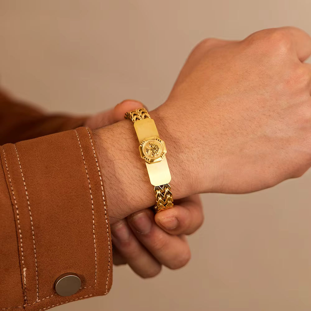 PULSERA DE ORO - ARBOL DE LA VIDA