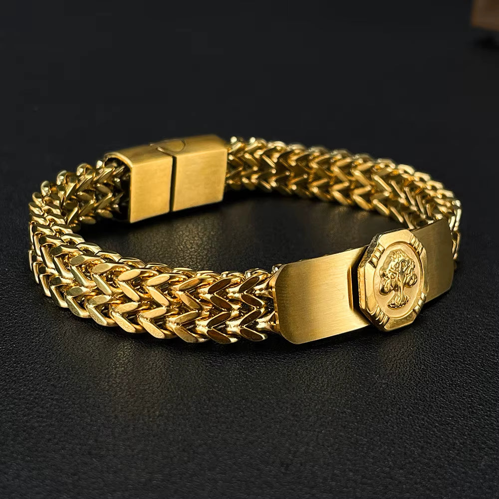 PULSERA DE ORO - ARBOL DE LA VIDA