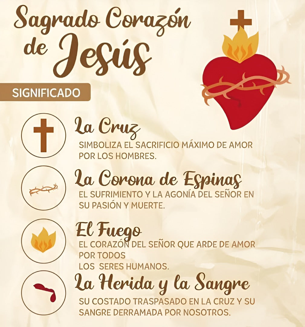 Collar Sagrado Corazon de Jesus